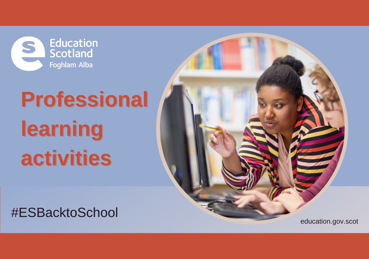 Did you know we offer over 70 Professional Learning Activities? Browse the range of training programmes on our website now to develop your skills and stay up to date with current thinking. ow.ly/O3In50KkF2A

#ESBackToSchool