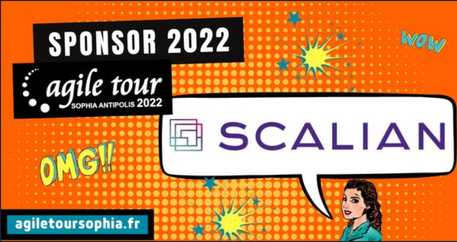ScalianGroup's tweet photo. #agile #agiletour #sophiaantipolis
Le groupe Scalian est heureux de participer à #AgileTourSophia le 23 septembre 2022 à l'Université Côte d'Azur, Campus SophiaTech à Sophia Antipolis ! Venez y retrouver nos coachs ! 
Programme &amp; inscription💥 https://t.co/x6Z57SVlSg https://t.co/57Jxfr28oI