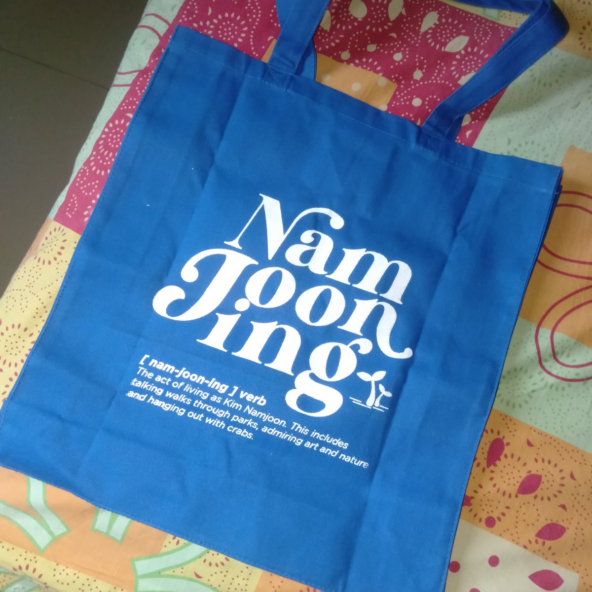 taesfolklore's tweet photo. hehe guys look what i got for myself,  i love it so much, gonna carry it with me everywhere now ☺️ https://t.co/yxazaV8Gg1