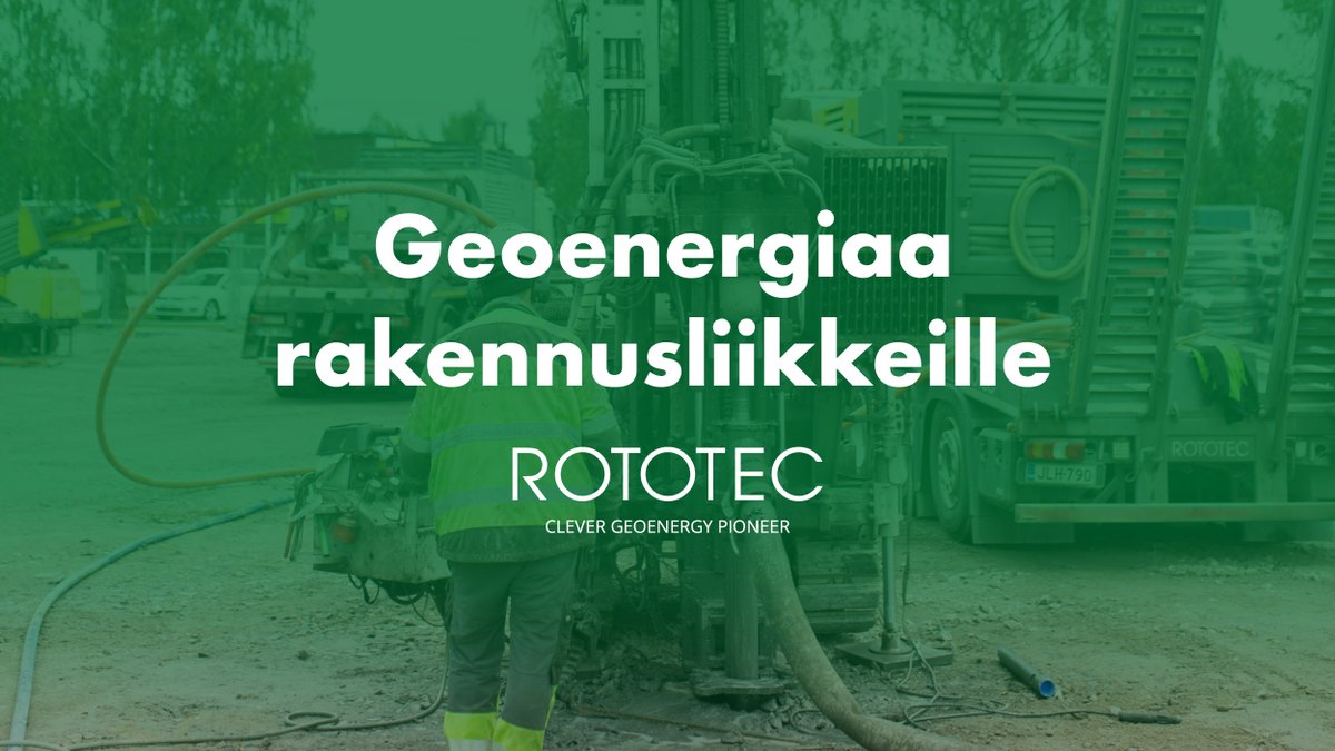 Geoenergian käyttö lisää kiinteistön arvoa ja kiinnostusta asuntoihin.
Meillä on monia yhteistyökumppaneita Pohjoismaissa ja kattavan yhteistyökumppaniverkostomme isojakin geoenergiaprojekteja.
Lue lisää geoenergiasta rakennusliikkeille:
rototec.fi/tietoa-maalamm…