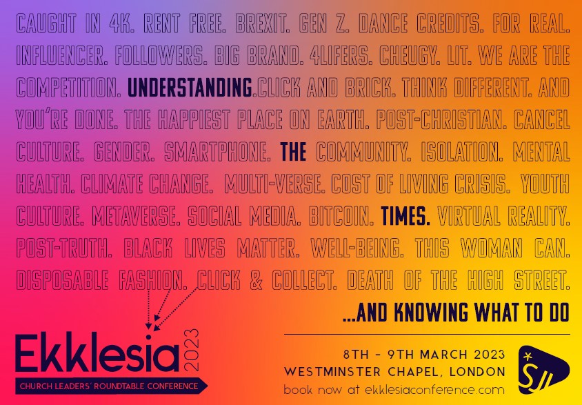 Early bird tickets for #Ekklesia23 are just £60 but are only available until 18 September so get them while you can! 

With <a href="/nickygumbel/">Nicky Gumbel</a> <a href="/SteveUppal/">Steve Uppal</a> <a href="/natwillnatter/">Natalie Williams</a> &amp; Olivia Amartey all confirmed it's going to be an amazing few days! 

Book your space here ekklesiaconference.com