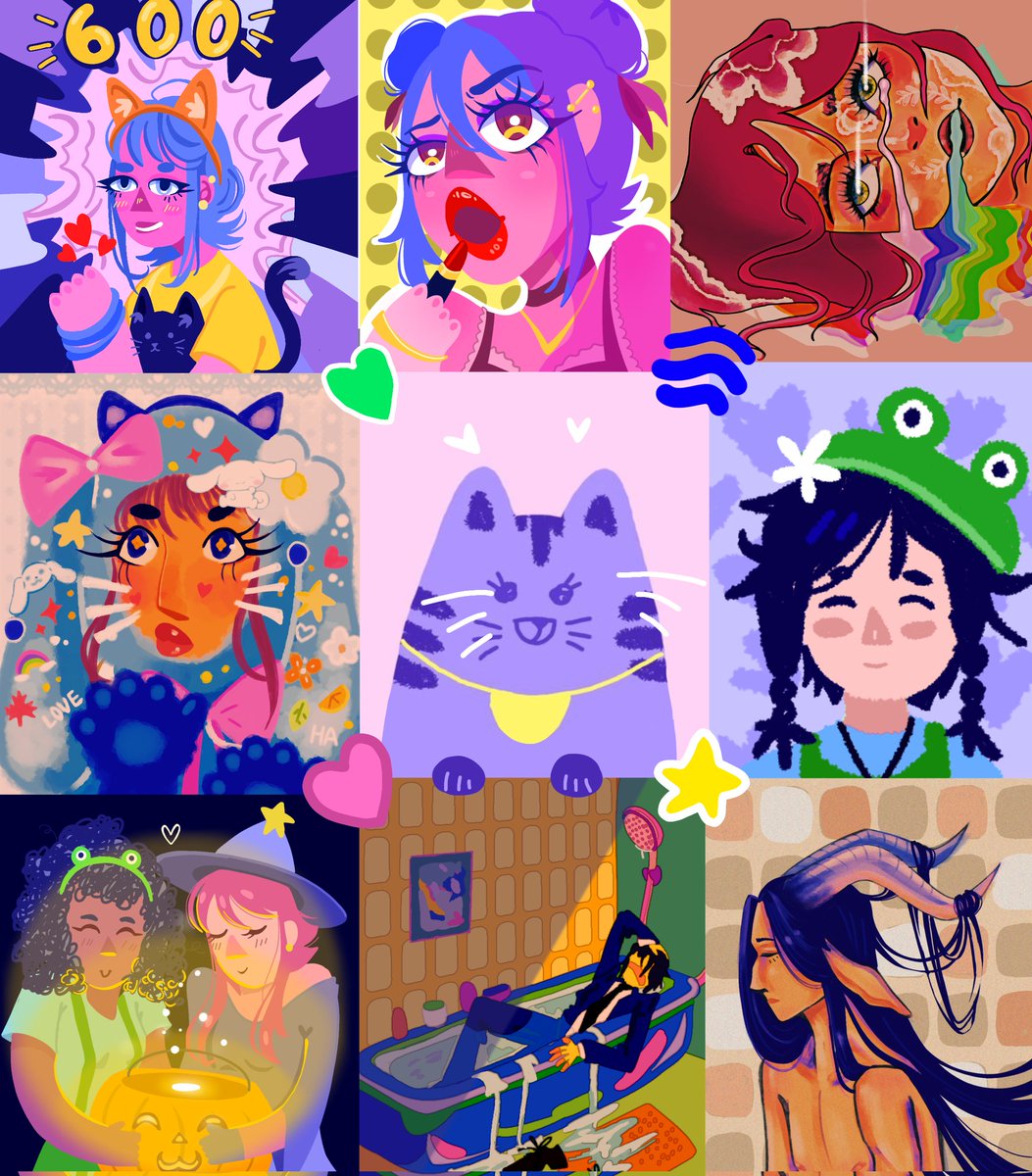 Greetings, my dear kittens😽😽😽 I hope you like to follow my creativity, I love each of you madly🥹🥹🥹
thank you for staying with me and supporting me, I miss it in the real world.✨✨✨
#digitalart #ArtistOnTwitter  #artmoots #sketch #drawingwhileblack #art #moots