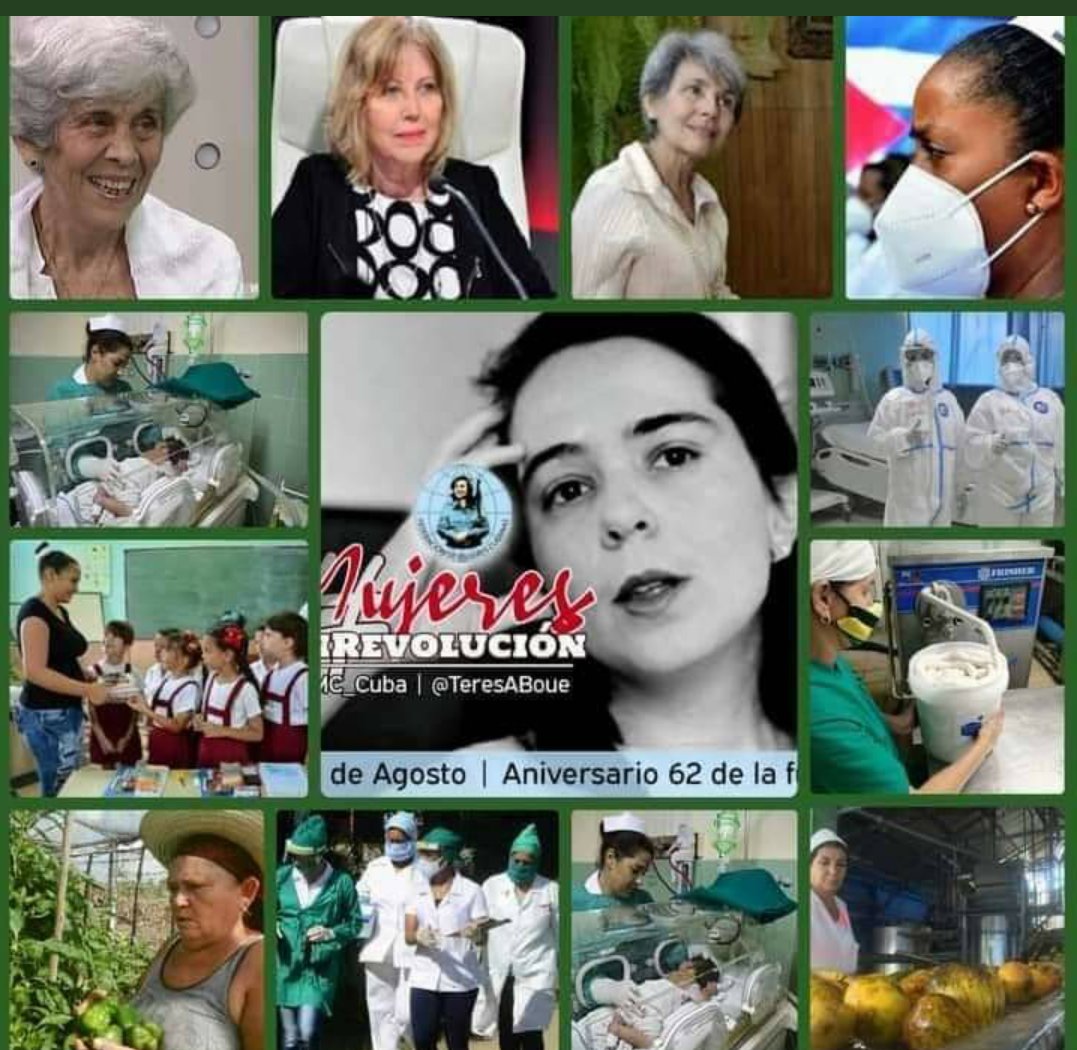 La mujer cubana, presente en la defensa de la Revolución Martiana y Fidelista.
#MujeresEnRevolucion #CubaPorLaPaz #CubaPorLaVida <a href="/FMC_Cuba/">FMC de Cuba</a> <a href="/CubaCoopera/">CubacooperaVeNu</a> <a href="/cubacooperaven/">Brigada Médica Cubana en Venezuela</a> <a href="/AdanVillavicen5/">Adan Villavicencio Guzmán</a> <a href="/altunaga_perez/">Esthet Perez altunaga</a> <a href="/MINSAPCuba/">Ministerio de Salud Pública de Cuba</a>
