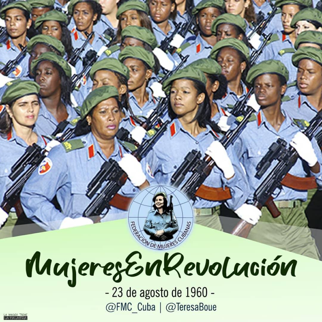 Vilma, las colaboradoras en Venezuela seguimos tu ejemplo. #MujeresEnRevolución #CubaPorLaPaz #CubaPorLaVida <a href="/cubacooperaven/">Brigada Médica Cubana en Venezuela</a> <a href="/minsapcuba/">Ministerio de Salud Pública de Cuba</a> <a href="/FMCCuba/">FMC Provincia Santiago De Cuba</a> <a href="/cubacooperaveME/">Sitio oficial de MMCVEN-Mérida</a> <a href="/cubacooperaMER/">Misión Médica Cubana en Mérida.</a>