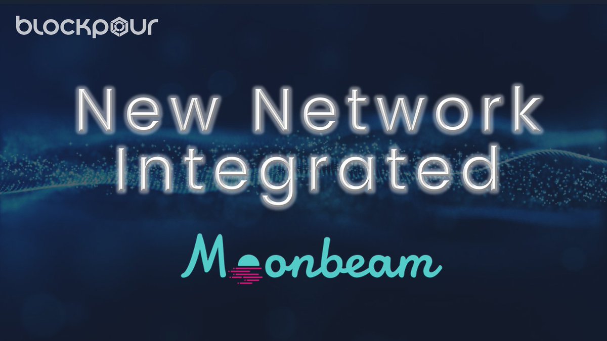 Looking for real-time @MoonbeamNetwork #DeFi token analytics? 👀 Blockpour has now integrated #Moonbeam on-chain metrics. Discover your alpha here: bit.ly/3R40hzT 🌙☄️ Follow us for more Moonbeam DeFi content coming soon.