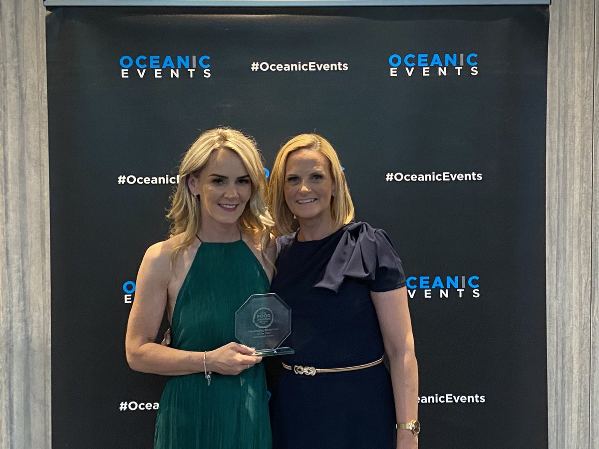 Delighted to receive 3 Awards <a href="/irishfoodaward/">Irish Food Awards</a> last night. Outstanding Restaurant of the Year
Best Seafood Restaurant and Ulster Gastro Pub of the Year!!
<a href="/MackerelRusty/">The Rusty Mackerel</a> <a href="/CreativeOceanic/">Creative Oceanic</a>