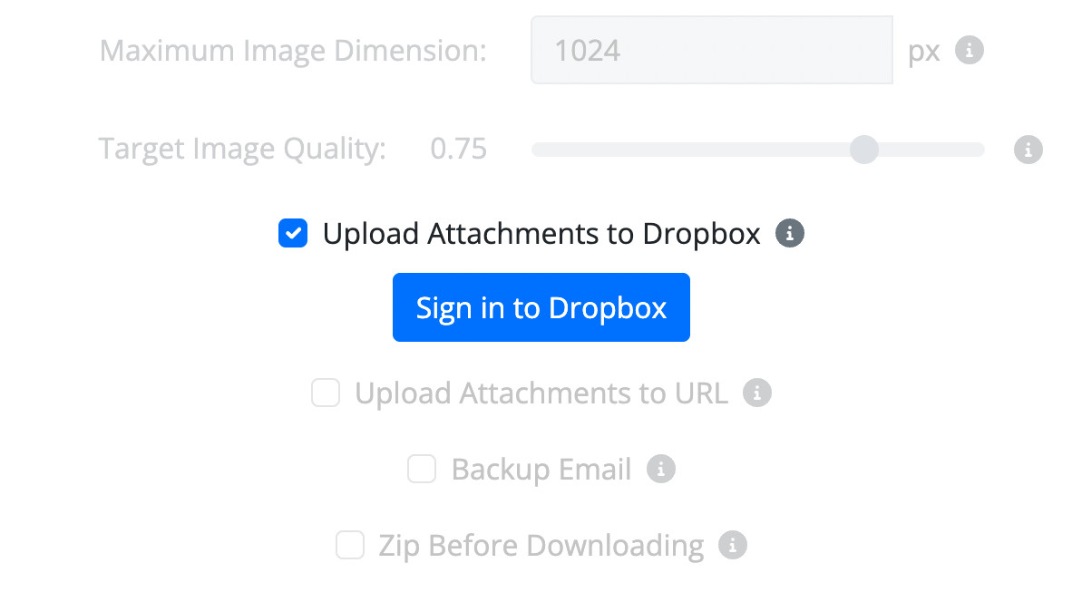 You can now upload your Gmail attachments to <a href="/Dropbox/">Dropbox</a> across many emails at once! 🚀unattach.app #Gmail #backup