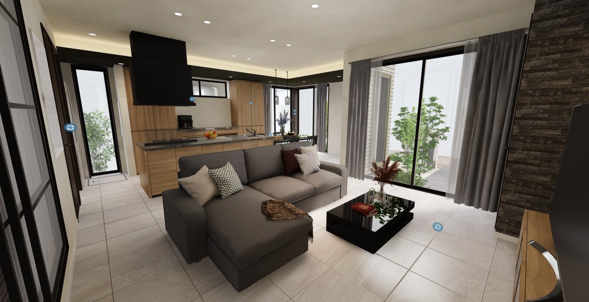 shapespark's tweet photo. We're thrilled to see Daiwa House - Japan's largest homebuilder - using Shapespark for industry's first "Metaverse Housing Exhibition Center". Visit "xevoΣ" - one of the exhibited houses at https://t.co/abI5fZrCE2 The Shapespark scenes were produced by @STUDIO55inc. https://t.co/zhMw581spe