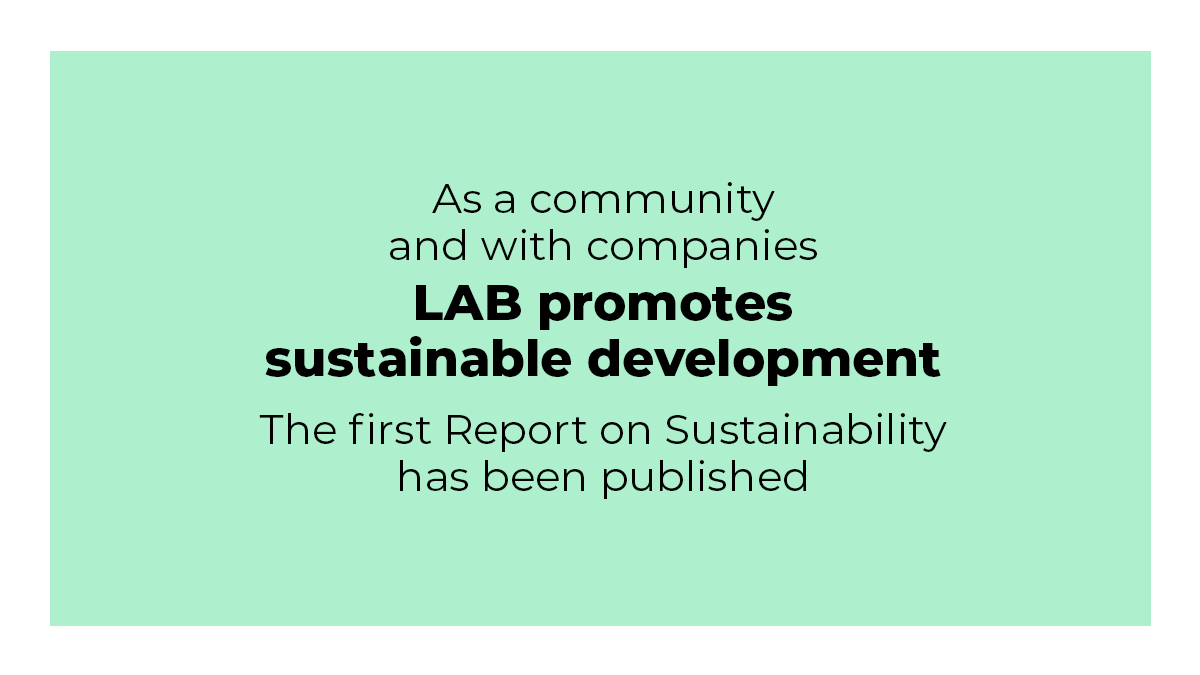 Kestävän kehityksen työ jatkuu. 🌱 

Vuonna 2021:

▪ hiilijalanjälkemme 974t CO₂-ekv 
▪ ostosähkömme 100 % uusiutuvaa
▪ henkilöstöstämme 76 % osallistui kestävyystyöpajoihin

→ Lue lisää vastuullisuusraportistamme: lab.fi/sites/default/…

#SDGs #LABfinland <a href="/globalcompactFi/">UN Global Compact Network Finland</a>