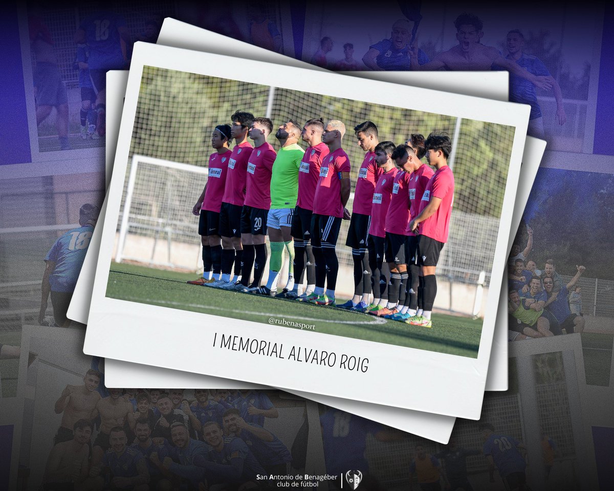 SABCF1984's tweet photo. Aquí tenéis una mini galería del Triangular I Memorial Álvaro Roig 🖤💙 👼🏼

📷 Fotos de: @RubensPhoto 🔝🙌🏻

🤝🏼 Sponsors 
@tallerdelatapa 
@sextaavenida 

#SAB #VAMOSSAB #unpueblounailusion #SomDePreferent #SanAntonioDeBenageberCF #SABpreferente https://t.co/5dRp35N7Df