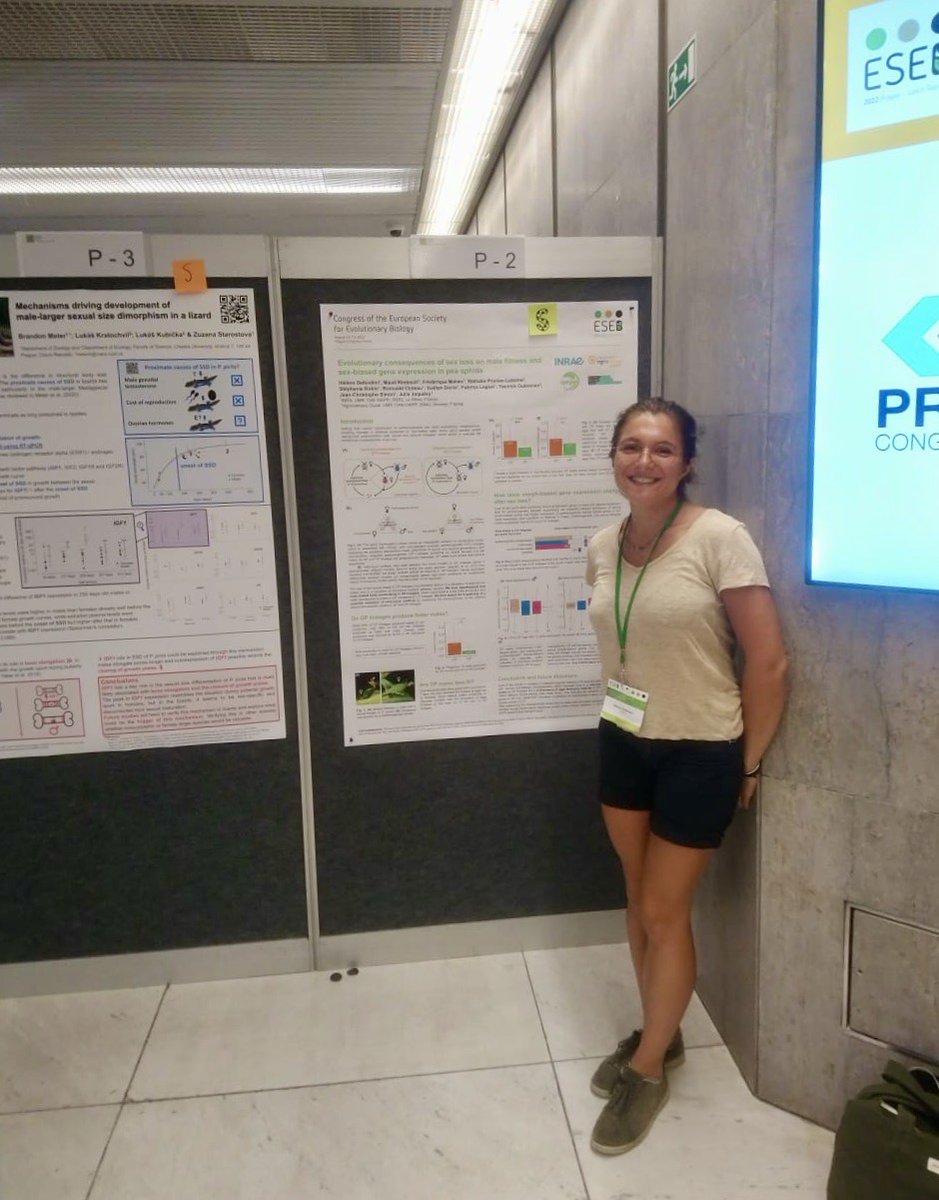 HeleneDefendini's tweet photo. Very pleased to have attended my first ESEB conference in Prague last week!! I met nice and inspiring people, learned a lot from very interesting talks and I am really grateful for all the feedback I got on my work! Thank you 💚 #ESEB22 https://t.co/VjOtPdDFTi
