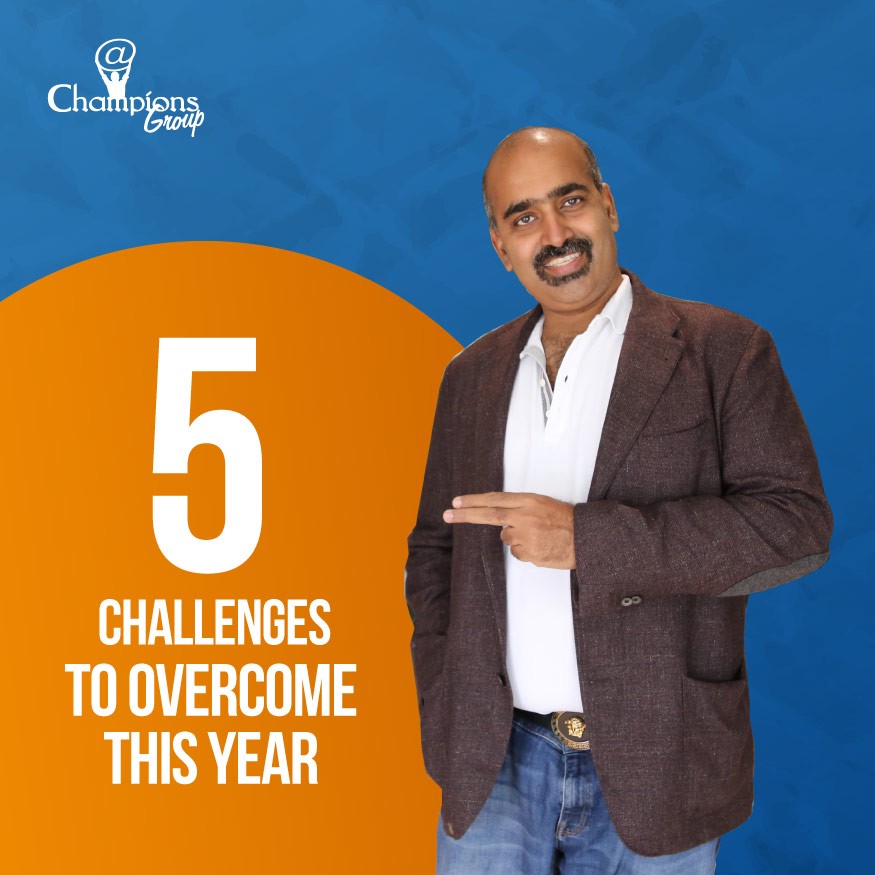 5 Challenges to Overcome This Year by @SubhakarRao   #DoubleUp2022 #LeadershipLearning #ImproveYourBusiness #ChampionsGroup #SubhakarRaoSurapaneni link.medium.com/uuQyENBVIsb