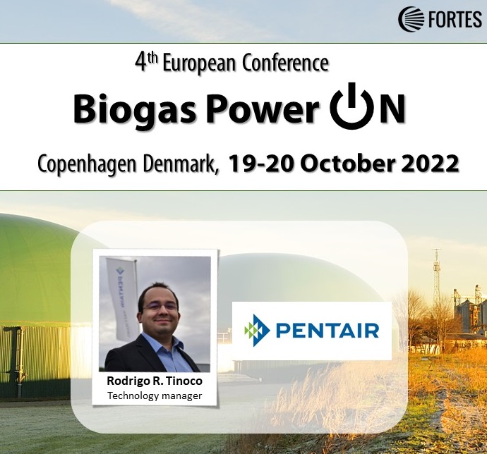 2020Biogas's tweet photo. Rodrigo Rivera, #Technology Manager @Pentair joins our speakers' line-up &amp; will talk about innovations in Pentair Biogas #upgrading units: CO2 capture &amp; removal of H2S

If you have an #emissions target to reach talk to Pentair at an exhibition stand.
#biogas #conference #sponsor https://t.co/6wglzEnJP6