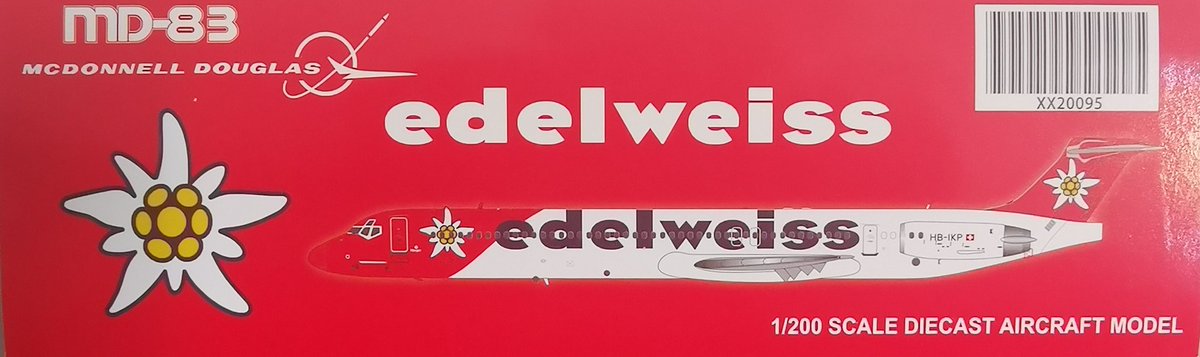 pedrospotter's tweet photo. #BuenosDias nuevo aterrizaje 🛬 en mi #coleccion de #maquetas esta vez toca un #Maddog
Ref.: XX20095
Escala 1/200
JCWings
#McDonnellDouglas #MD83
@Edelweiss_Air (HB-IKP)
#Edelweiss_Air #diecast #miniaturas #modelismo #maqueteros #coleccionista
#diecastplanes
#scalemodelstore https://t.co/N8ZevuIY93