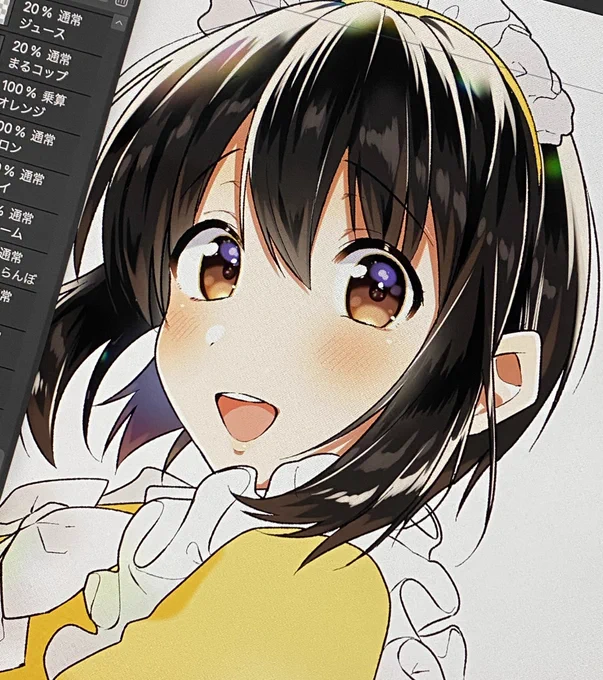今の時期はカラー絵をたくさん描けて嬉しいの気持ち体調復活したので進捗良い感じに取り戻さなきゃ…!! 
