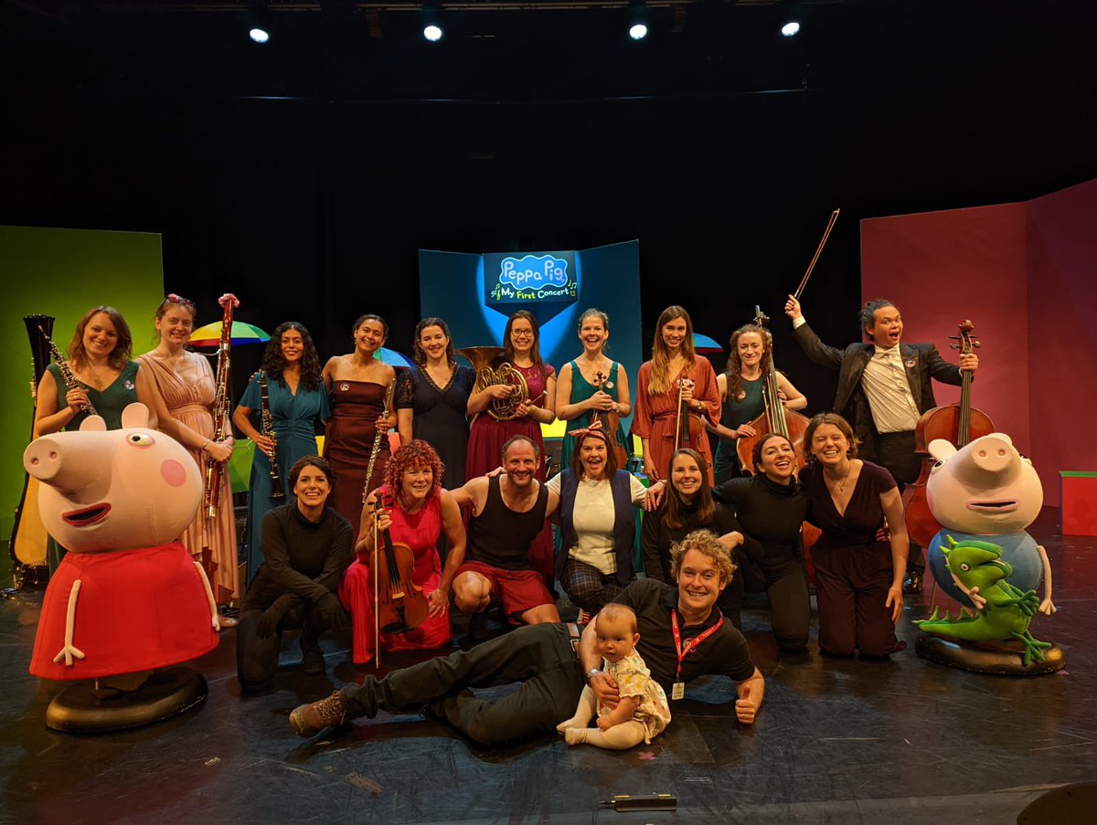 Thank you <a href="/edfringe/">Edinburgh Festival Fringe</a> you have been amazing! 3 weeks, 22 shows performed <a href="/AssemblyFest/">Assembly Festival</a> and 18 shows watched! All with a fabulous cast and orchestra ❤️. Thank you @PeppaPigLive for a wonderful summer! ❤️🐽🎼