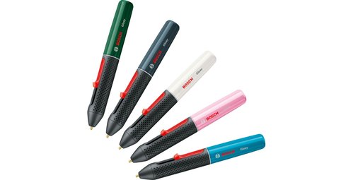Markierstift Bosch (Heißklebestift) 🖍️Der Bosch Heißklebestift ist unglaublich vielseitig. Dank kabellosem Arbeiten beim Kleben ermöglicht er die Umsetzung verschiedenster Projekte. Darüber hinaus eignet er sich dafür, Dinge taktil zu gestalten🧑‍🦯bit.ly/3KelUeE