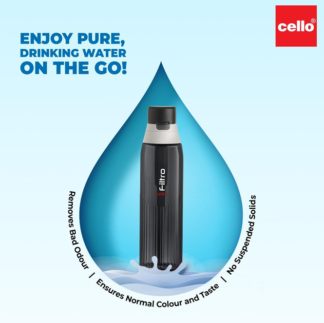 cello_world's tweet photo. Did you know, the Cello Filtro removes bad odour, color and taste and a lot more to ensure you get potable drinking water.
Visit https://t.co/QRWt9BWcdW to know more.
#CelloFiltro #CelloFiltro #launch #filtro #Trending #Cello #Celloworld #filterwater https://t.co/jZV9CWa7D7