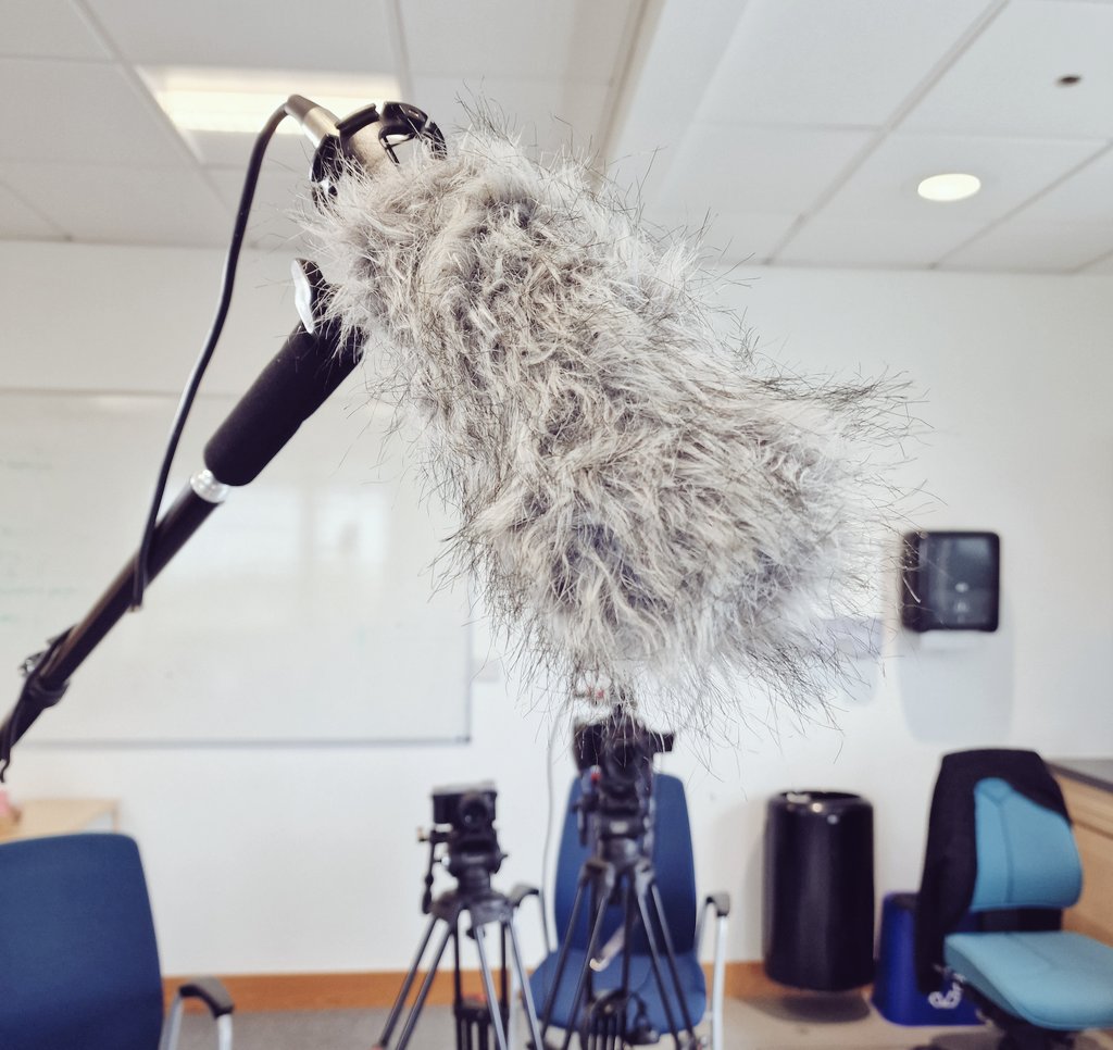 TheVideoChris's tweet photo. Filming interviews today https://t.co/5MUrNgkw61