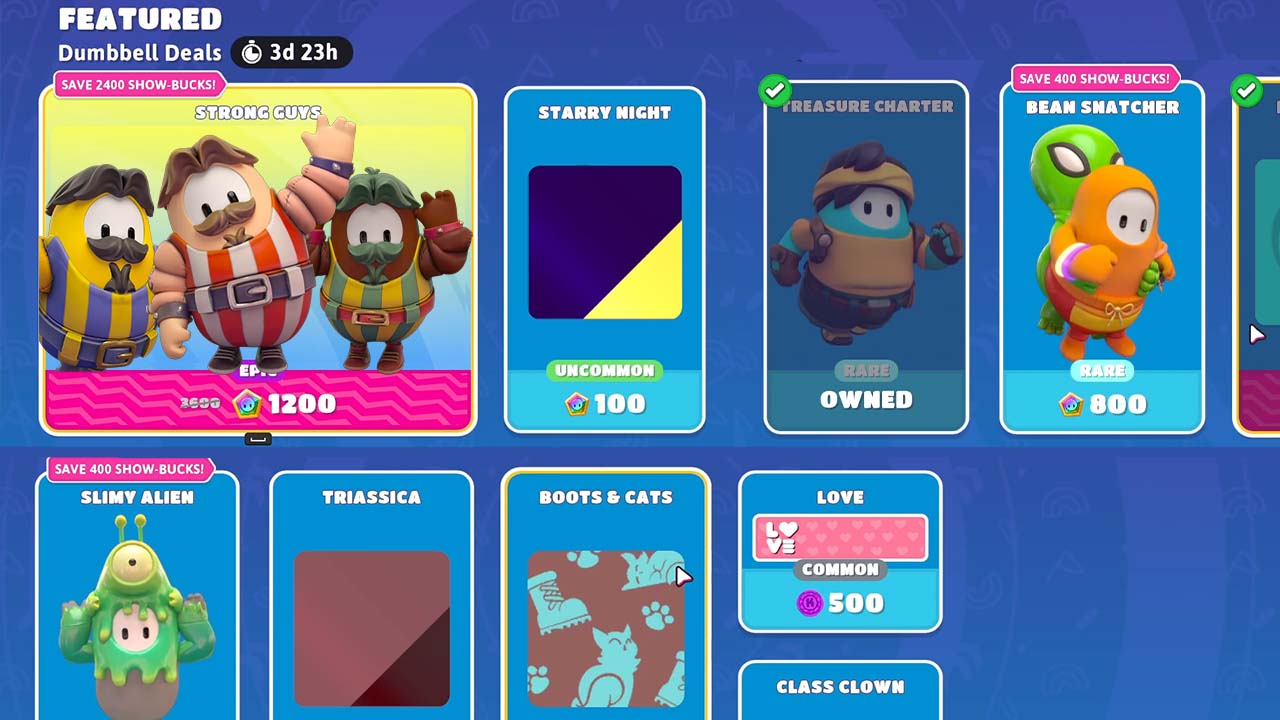 Fall Guys Skins 🐙 on Twitter "*NEW* Fall Guys Item Shop Strong Guys