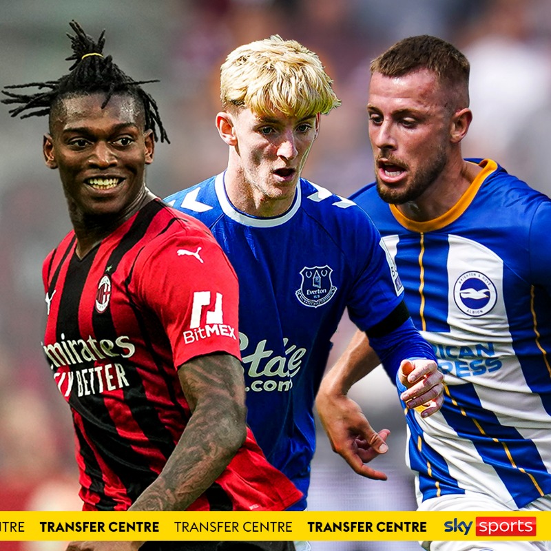 SkySportsPL's tweet photo. Chelsea are interesting in signing Rafael Leao, Anthony Gordon and Adam Webster before the end of the transfer window...😳⤵️ #CFC