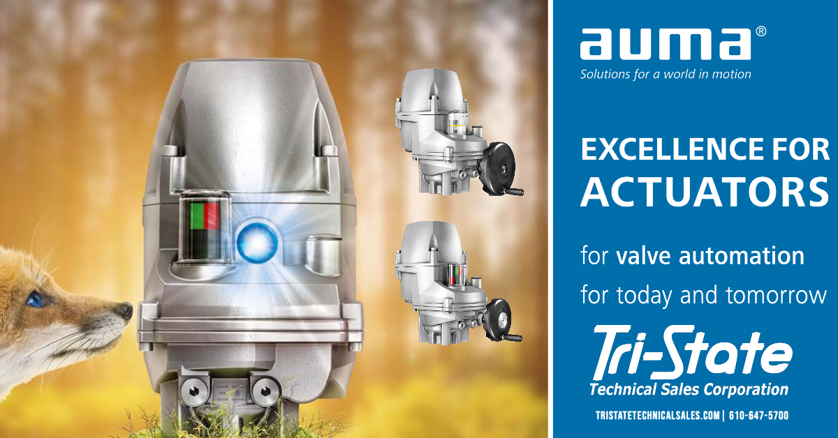 TriStateTechSls's tweet photo. https://t.co/6M28zJyqjB
One Actuation Solution for Gate, Butterfly, Ball, Plug and Globe Valves from AUMA and @TriStateTechSls https://t.co/PhRTxtIL77