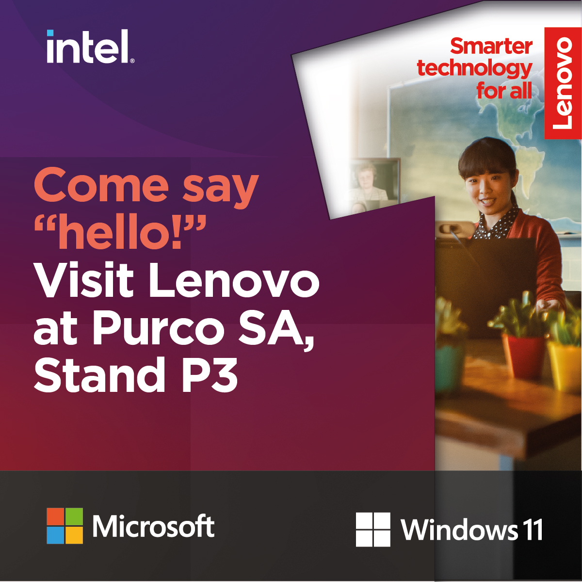 PURCOSA's tweet photo. CHECK THIS OUT! 
Exciting news, @Lenovo will be one of our Event Partners exhibiting at our #PURCOSAConference #GoConnect2022 on 24-26 August 2022 at the Sandton Convention Centre. https://t.co/iijY7rRiAC