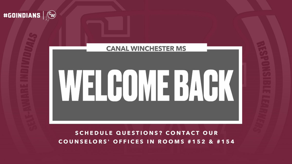 CWMSAthletics's tweet image. First day of school for all of our athletes. Welcome back and best of luck to all of our students as they enter a new academic year! 

#GoIndians #cwway