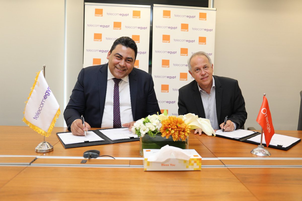 orangeJo's tweet photo. تم توقيع اتفاقية تعاون بين أورنج الأردن وشركة الاتصالات المصرية، لإنشاء أول مسار دولي جديد يربط العراق بأوروبا عبر الأراضي الأردنية والمصرية. https://t.co/Jte65Yt7cP