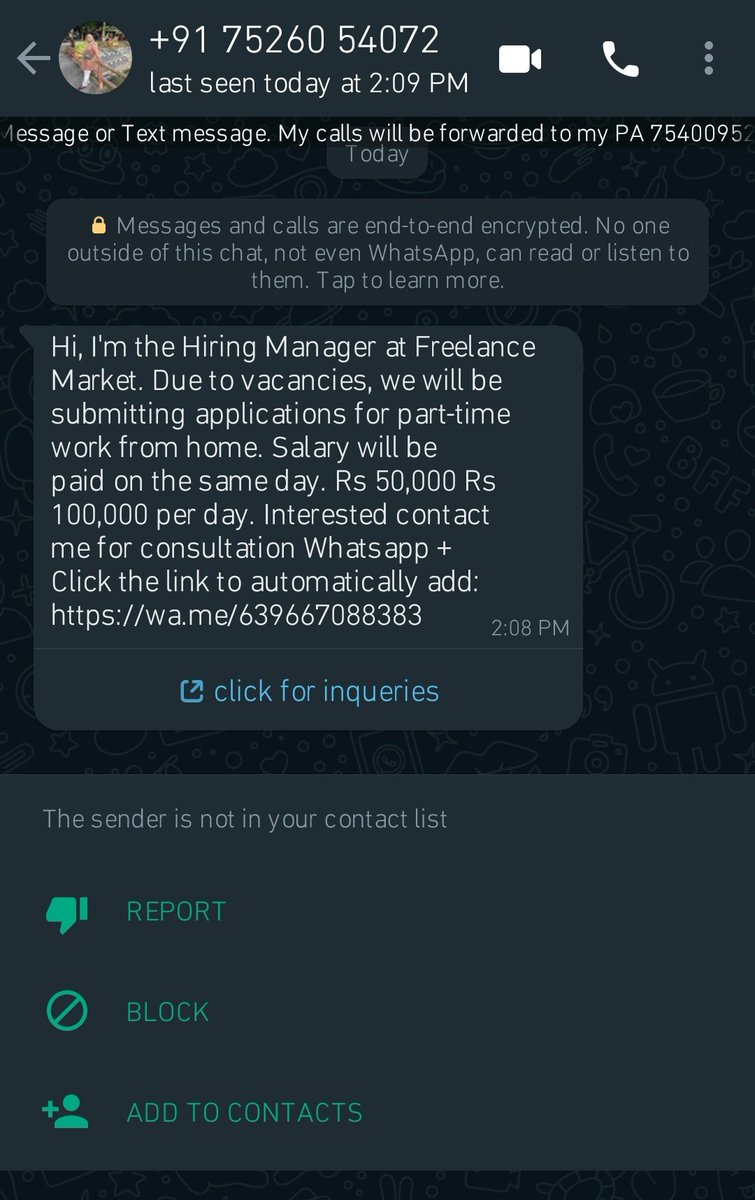 Razeditz_12's tweet image. Rs 50,000 per day ok🙄🥴
#Scammers