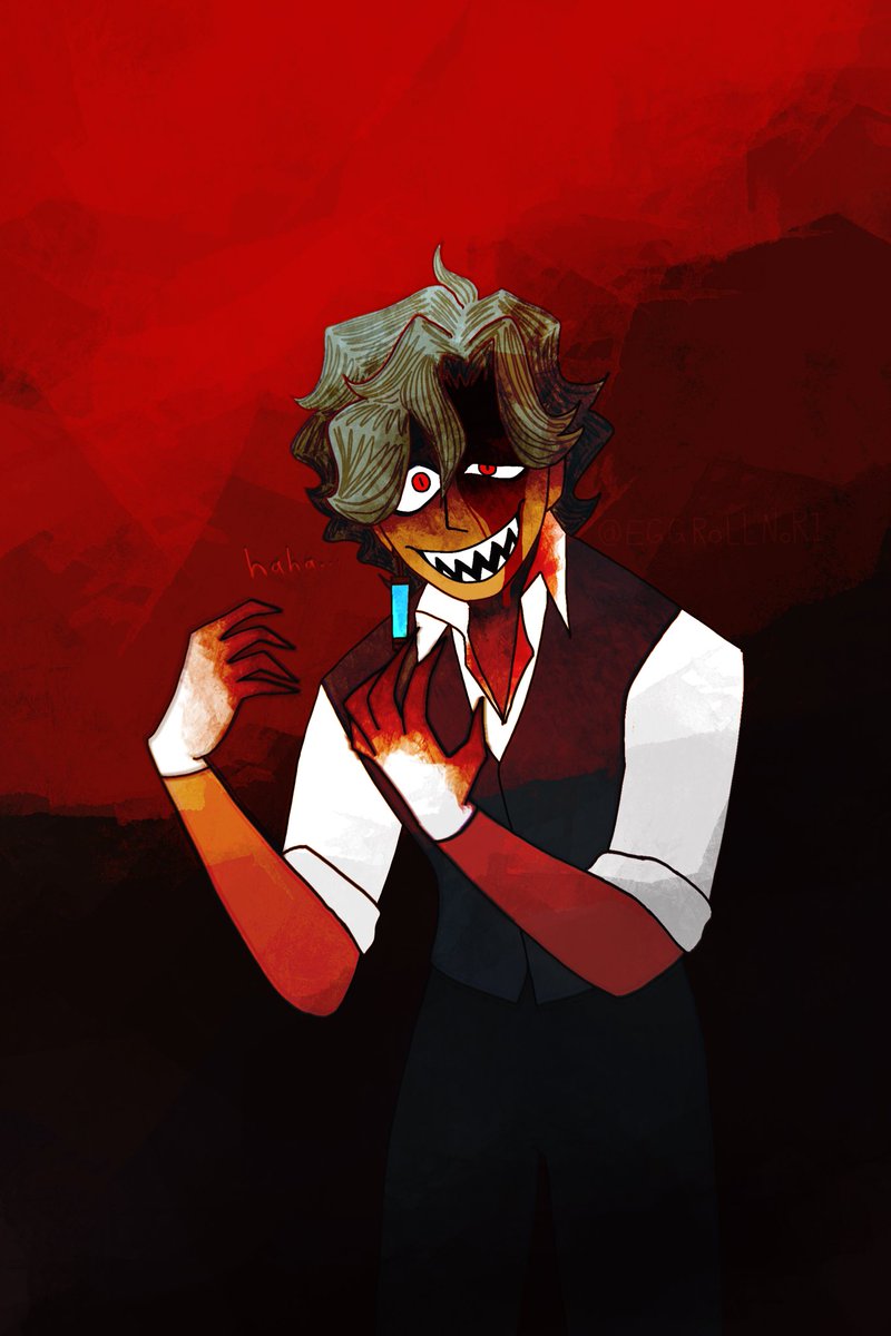 eggrollnori's tweet photo. ⚠️ Blood Warning ⚠️

“The worst doctor in the world is still a doctor.”

I was trying to make a wholesome motivational quote wallpaper but anything with Dottore sounds like a threat, so I corrupted it.

(motivational quote credit unsure)
#dottore https://t.co/Towb0rokkV