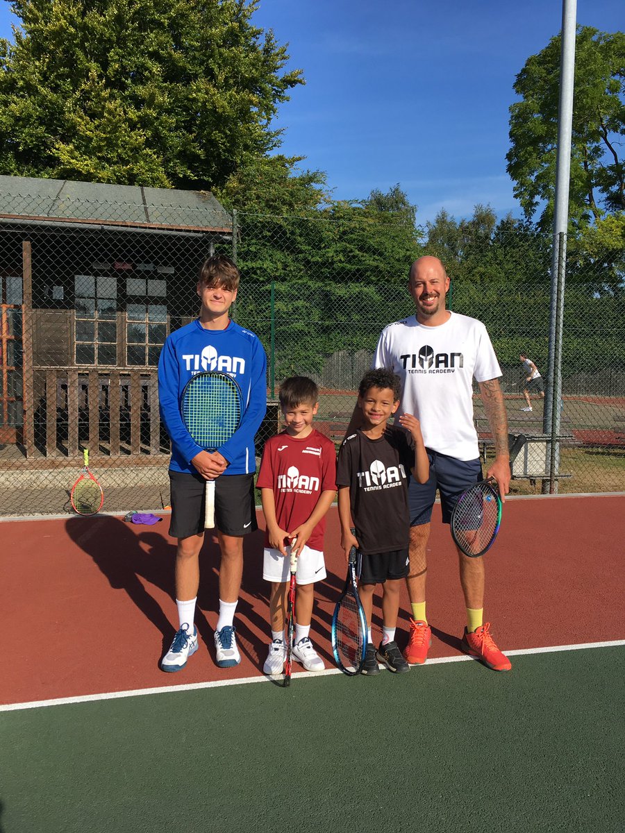 The Titan kids have been working hard through the summer, training, tournaments &amp; fitness! Keep it up kids 💪🏼🎾👏🏼