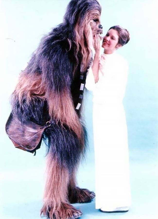 RT @BlogMovieFreak: Peter Mayhew et Carrie Fisher https://t.co/c2nL6C9cRs