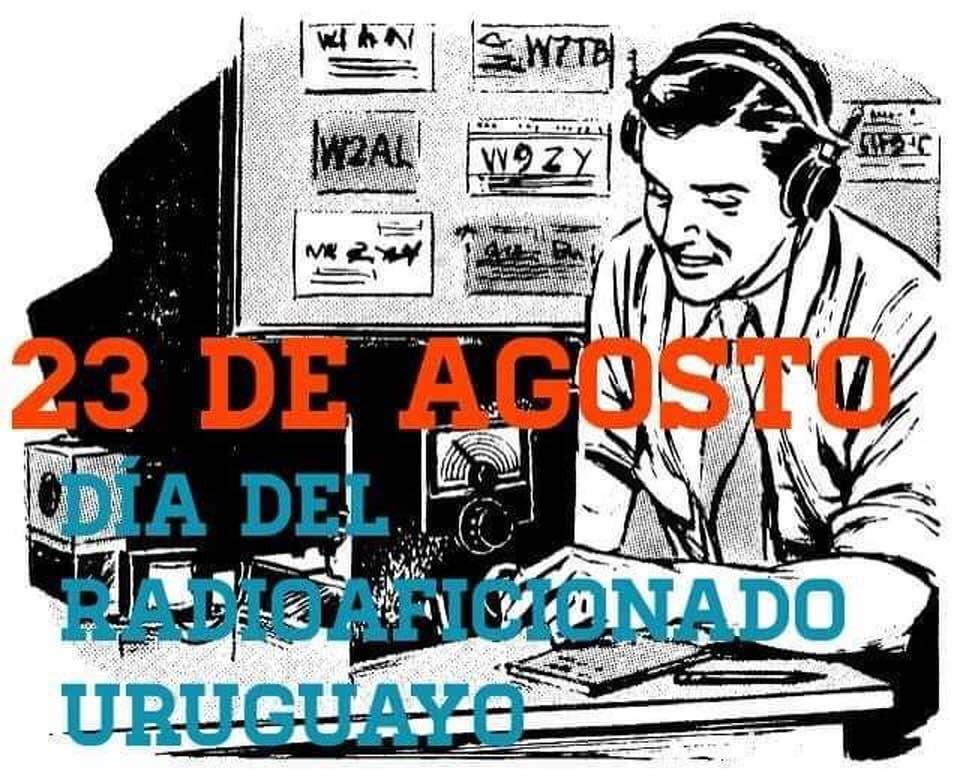 cx4ae's tweet photo. Felz dia del Radioaficionado uruguayo!!!! https://t.co/Wp5VT5O5IU