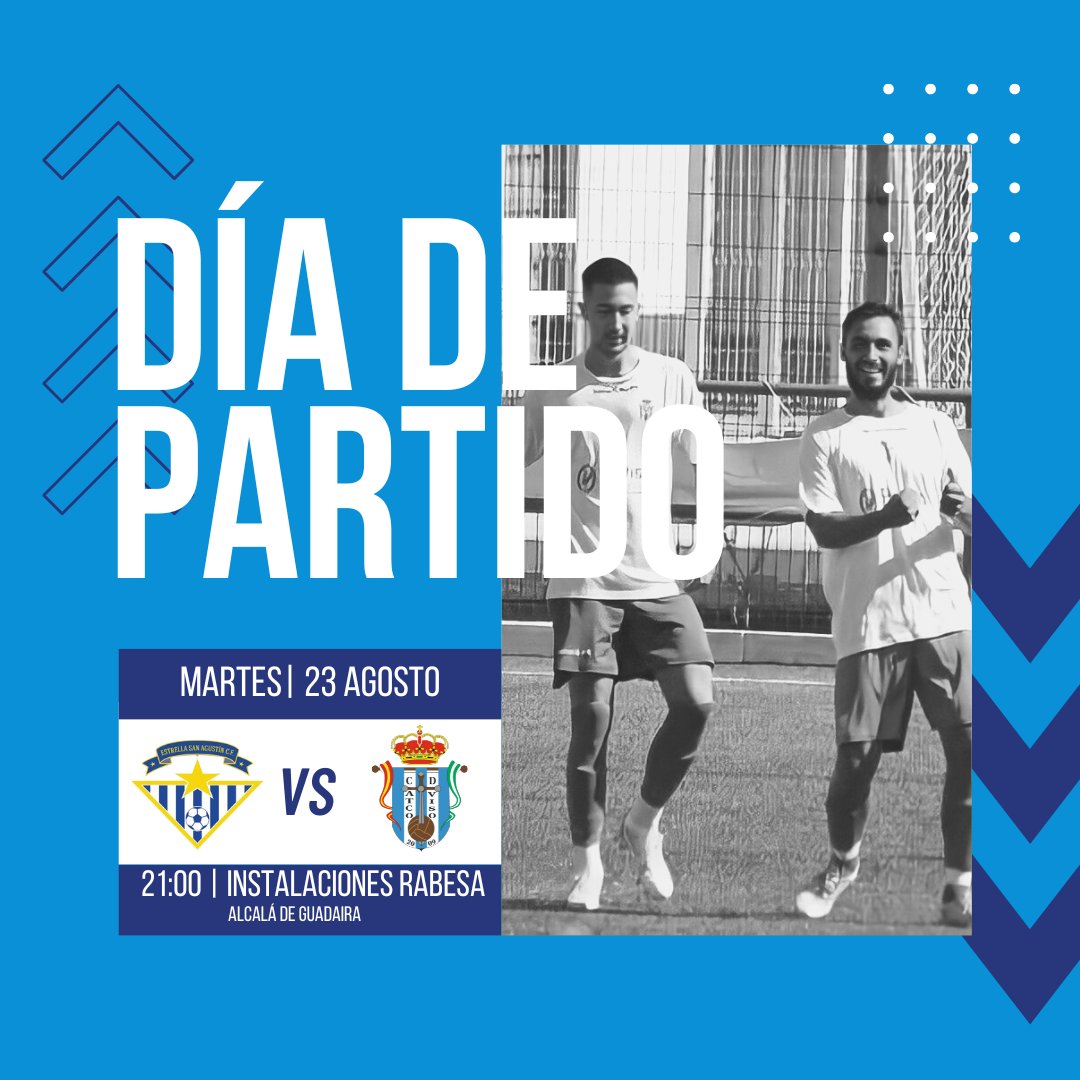 🔵⚪️🔵 <a href="/EstrellaSACF/">Estrella San Agustín C. F.</a>  🆚 #AtleticoViso

¡Seguimos con nuestra pretemporada! 💪🏽 #elobjetivolomarcastú