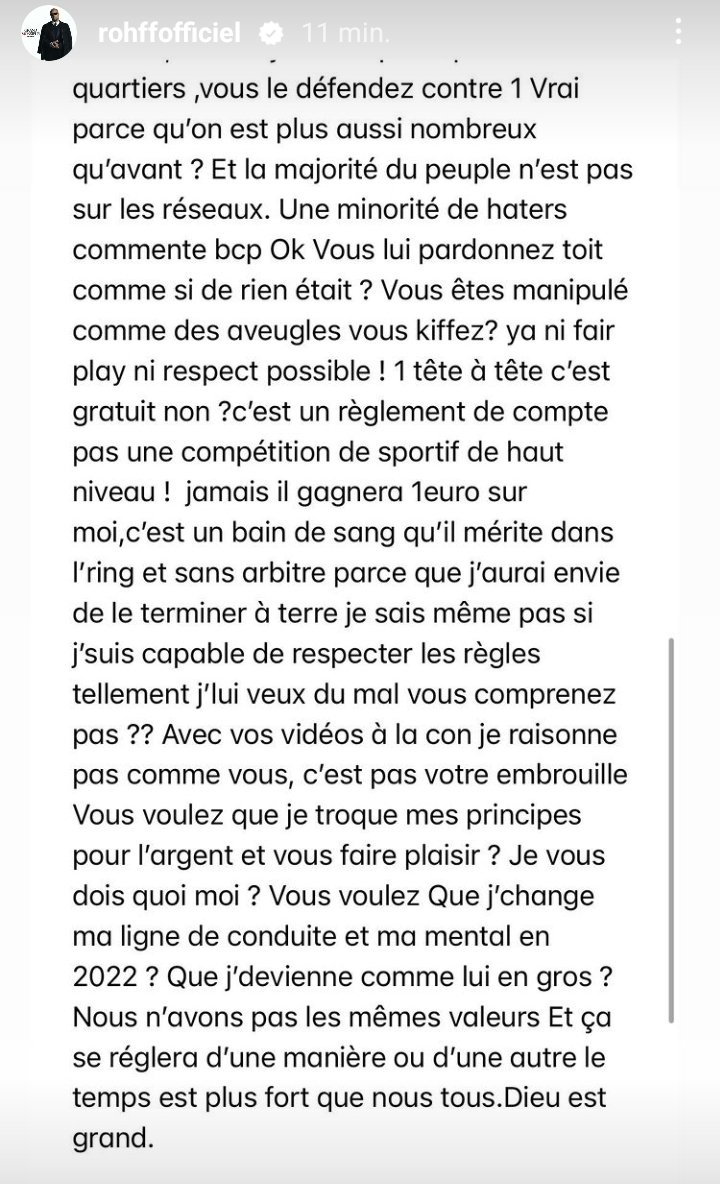 9️⃣🌐Rohff News🌐4️⃣ tweet media