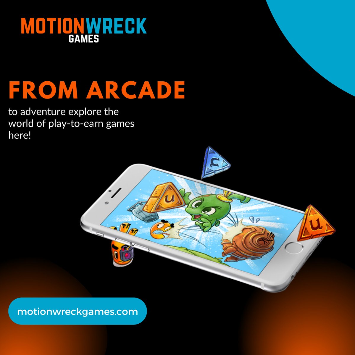 At MotionWreck Games, we are creating a network of play-to-earn games, ranging from arcade to adventure games, for mobile and PC using our native cryptocurrency, $MWG.

To learn more, visit the website right away!

#MWG #MotionWreckGames #cryptogames
