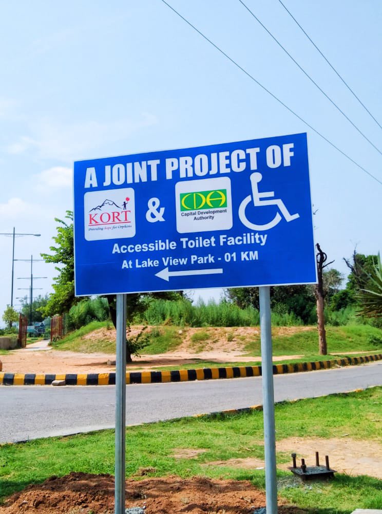 Akhtar_kort's tweet photo. KORT TURNING DISABILITY INTO ABILITY:
Alhamdolila huge achievement by KORT in support with CDA.
Now you have access to WHEELCHAIR ACCESSIBLE WASHROOMS AT over 50 sites in ISLAMABAD.
#supportkort #kort4humanity
#ServingHumanity #disability
https://t.co/H4rX4o96Dj https://t.co/k4NdQwhL24