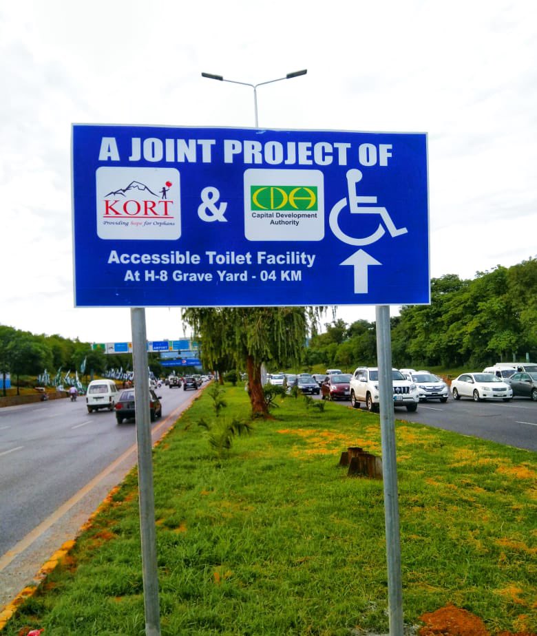 Akhtar_kort's tweet photo. KORT TURNING DISABILITY INTO ABILITY:
Alhamdolila huge achievement by KORT in support with CDA.
Now you have access to WHEELCHAIR ACCESSIBLE WASHROOMS AT over 50 sites in ISLAMABAD.
#supportkort #kort4humanity
#ServingHumanity #disability
https://t.co/H4rX4o96Dj https://t.co/k4NdQwhL24