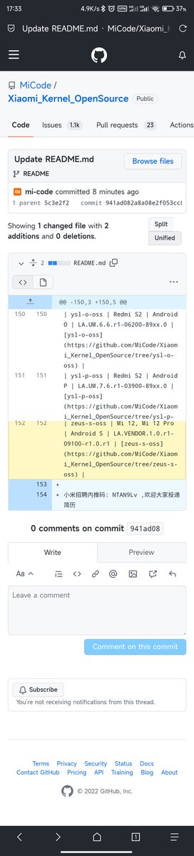 Color597's tweet photo. 啊这?
#MiCode #Xiaomi https://t.co/qxwrdf0N65