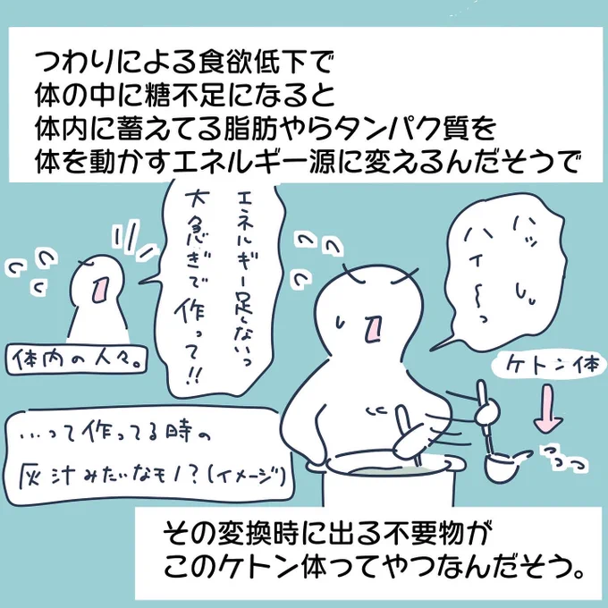 (2/2)

健診行くたびにケトン値が〜ケトン体が〜言われて「ケトンってなんぞや。」ってなってました。

気にして食べてても健診のたびにしばらくケトン+だった… 