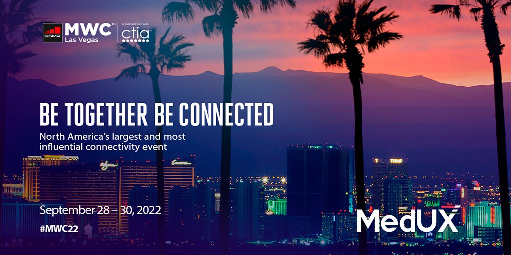 CASEonIT's tweet photo. 28 Sep!
#MedUX returns to Las Vegas #MWC22
We are excited to showcase our new #5G and #Wifi6 measurement robots, as well as our new use cases in #AdvancedAnalytics
Unleash the power of real-time network experience and #CX data! Contact us at hello@medux.com to chat with us. https://t.co/HygmkxskjD