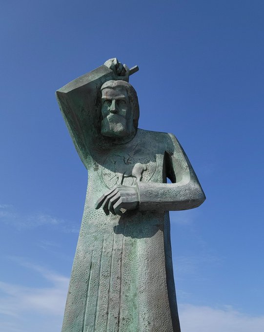 Rafael López del Campo, San Juan Bautista frente al Capitolio de Puerto Rico