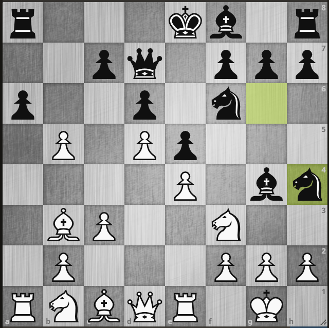 YourBryanCastro's tweet image. That feeling you get when you have a big positional advantage (+4 according to the engine) and you allow mate-in-two. #hardlessons #chesspunks! White to play. I made the wrong move.