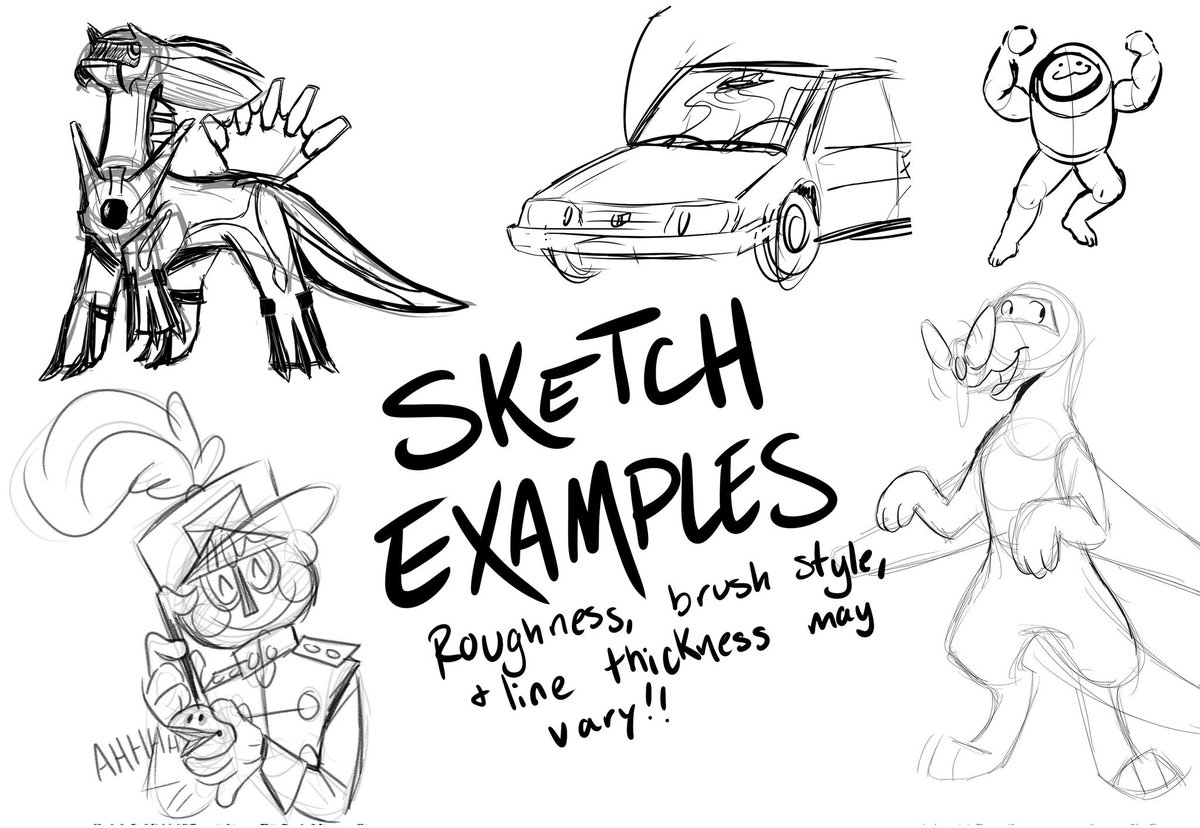 Still doing these $10 sketch commissions, and still no start date for work... Trying to hit a goal of at least 5 today so I can cover my car insurance bill :'-)
https://t.co/VJG7hiR2y3