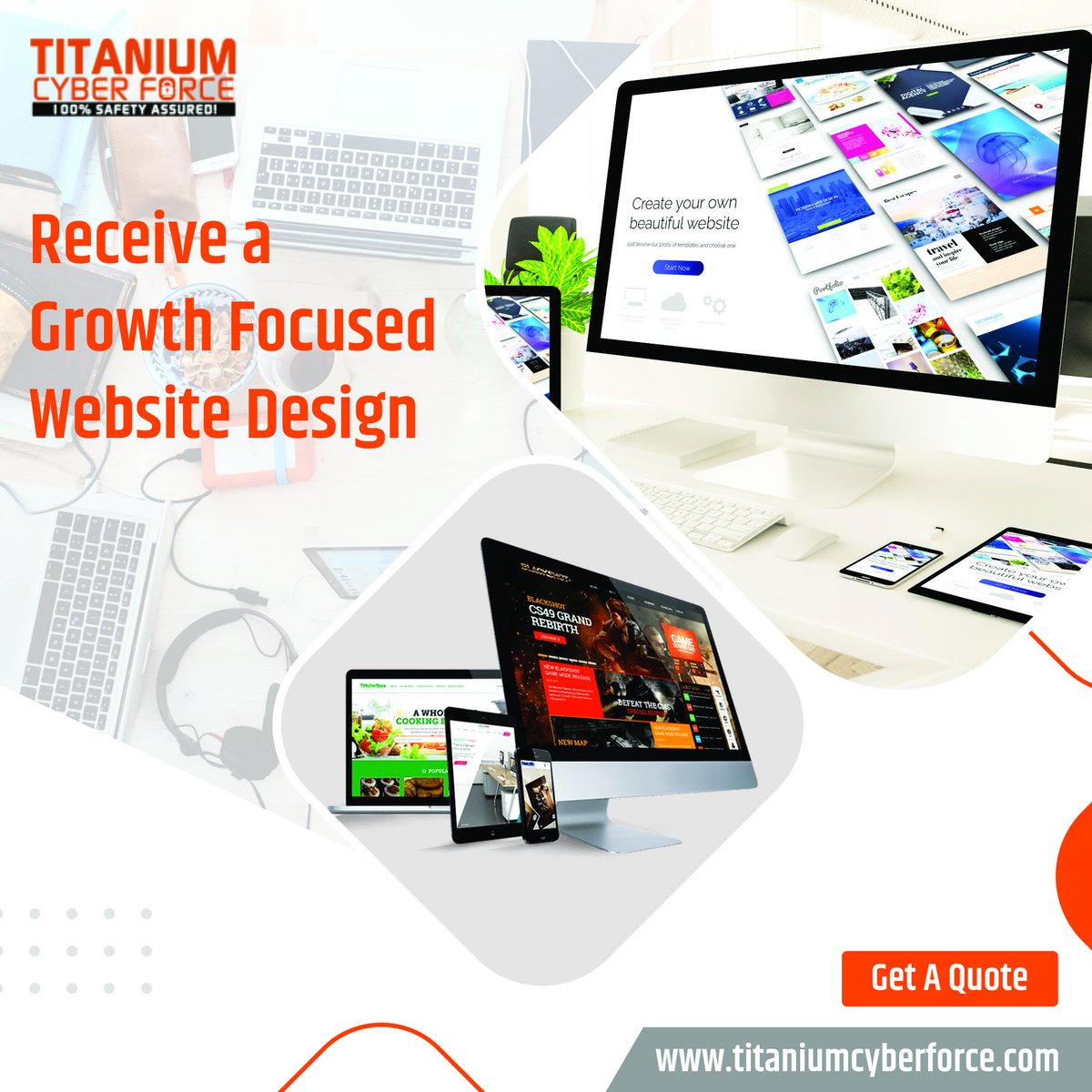 CyberTitanium's tweet image. A visually appealing website is insufficient to compete! You require a website that sets you apart from the competition and serves as your advertising platform. We will assist you with this!

Check out: titaniumcyberforce.com

#webdevelopment #website #webdeveloper #website #USA