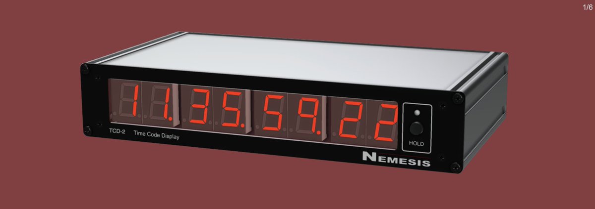 Nemesis Research supplies no less than 36 TCD-2 Time Code Displays to broadcast facilities in Birmingham for the 2022 Commonwealth Games opening and closing ceremonies.

#NemesisResearch #ProductionTools #ShowControl #BackupSolutions #BroadcastSound #CommonwealthGames2022