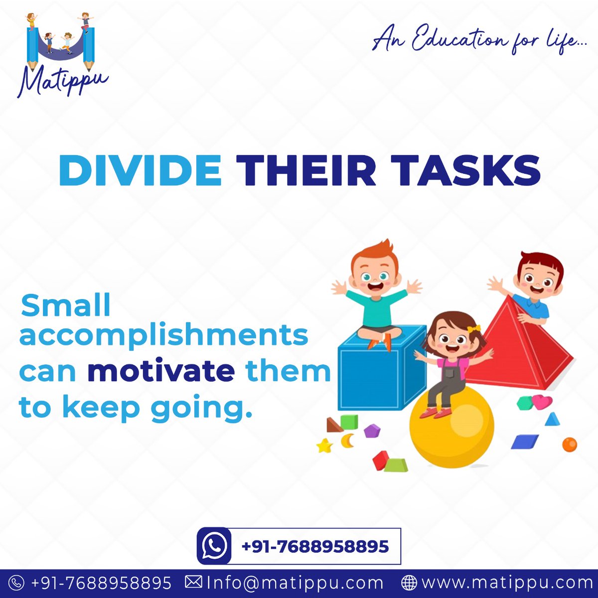 Matippu_'s tweet photo. Kids often get distracted due to their curious nature. It's not something to be scolded on, rather their curiosity deserves appreciation. 
Still, focus is needed to complete a task - here are #matippu's tips for the same!
#Online #onlinceclasses #kids #education #edutwitter https://t.co/SyXUOr19l8