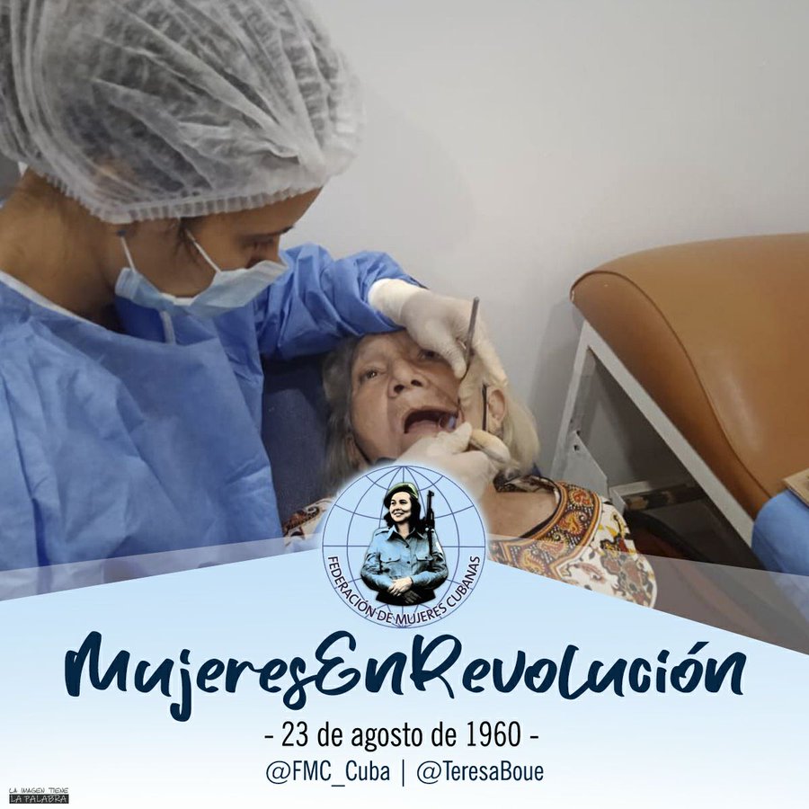 DrRobertoMOjeda's tweet photo. (...) que no haya contado con la presencia invariablemente entusiasta y patriótica de la mujer cubana. #MujeresEnRevolucion @FMC_Cuba @DiazCanelB https://t.co/xpf1lhcM4m