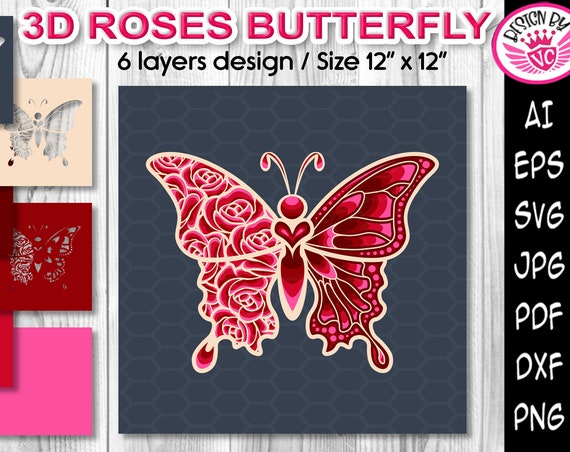 Mandala_Creator's tweet photo. 3D Roses Butterfly Multi-layered https://t.co/eL4izeJVt8 via @EtsySocial #giftideas #giftforkids #PapercutFlower #valentinesday https://t.co/f1gkj3Z3kI